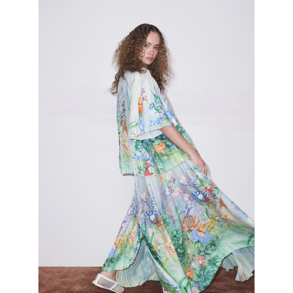 Alemais Mirage Blouse Top US 2 - Picture 5 of 12